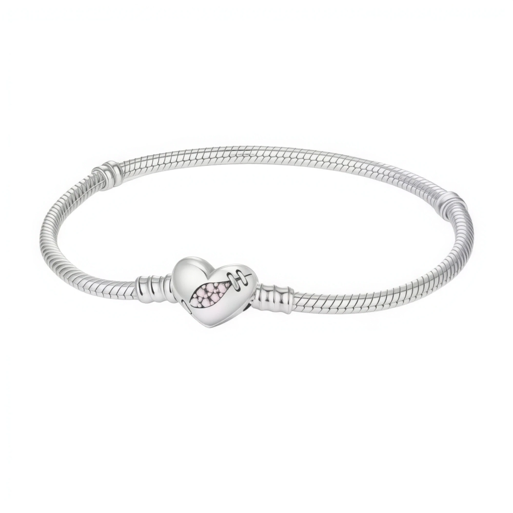 Bransoletka o splocie wężykowym "Uzdrowione Serce"