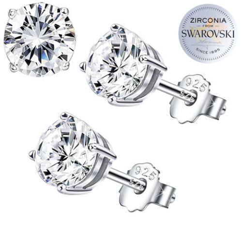 Kolczyki Silver Crystal srebro 925