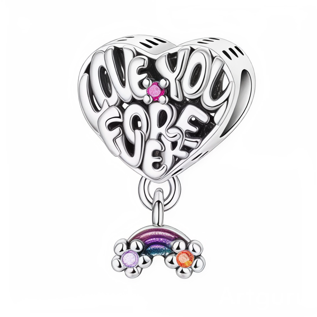 Charms-zawieszka Love You Forever
