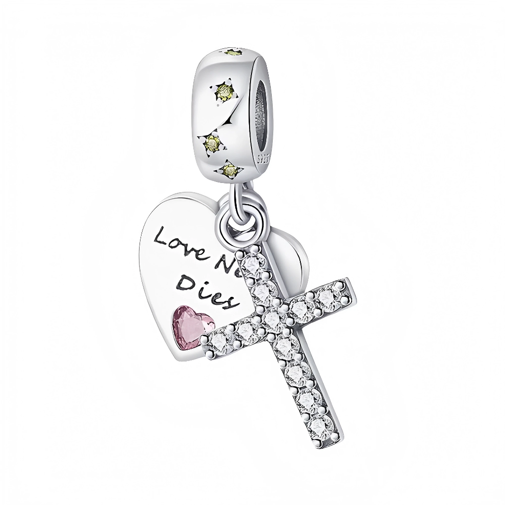 Charms-zawieszka Love Never Dies