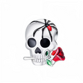 Charms Skull Rose