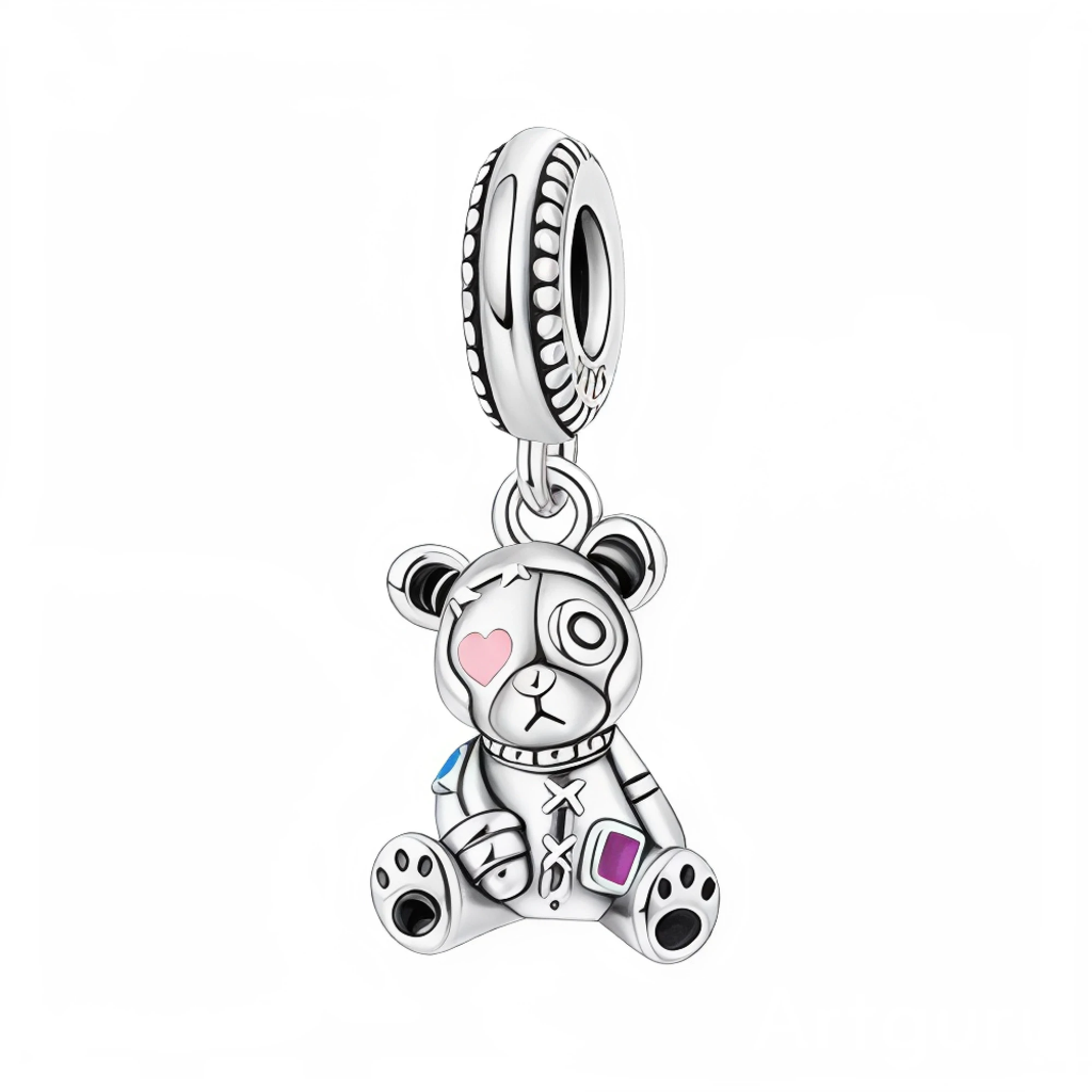 Charms-zawieszka Broken Bear