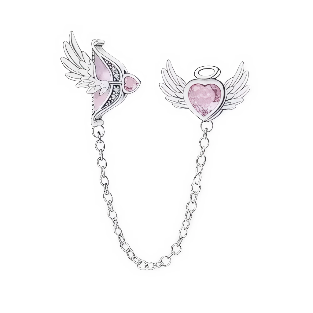 Charms-zawieszka Angel Heart