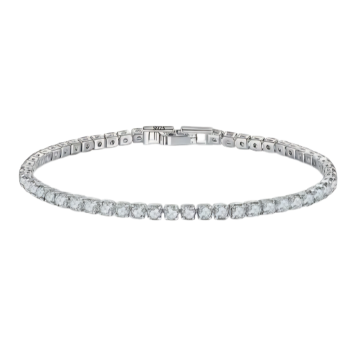 Bransoletka Tenisowa srebro 925