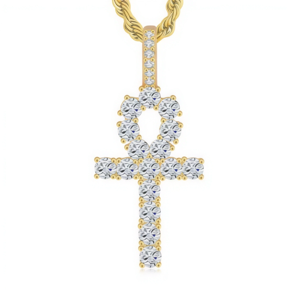 Naszyjnik Horus Cross Gold