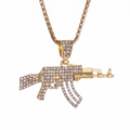 Naszyjnik AK-47 Gold