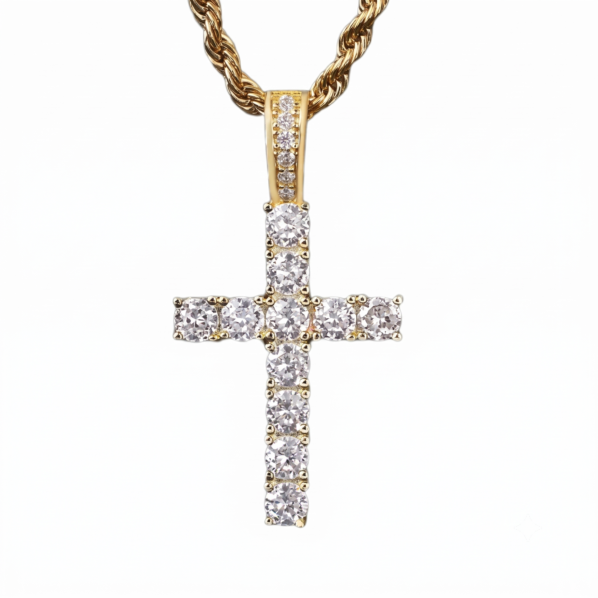 Naszyjnik Ice Cross Gold